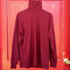 Dark Red Turtleneck